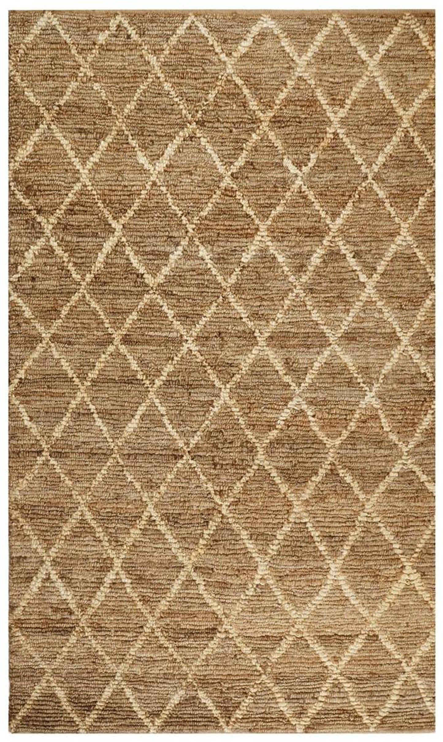 Handwoven Jute Pattern Rug