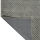 Hand Tufted Grey Hex Rug